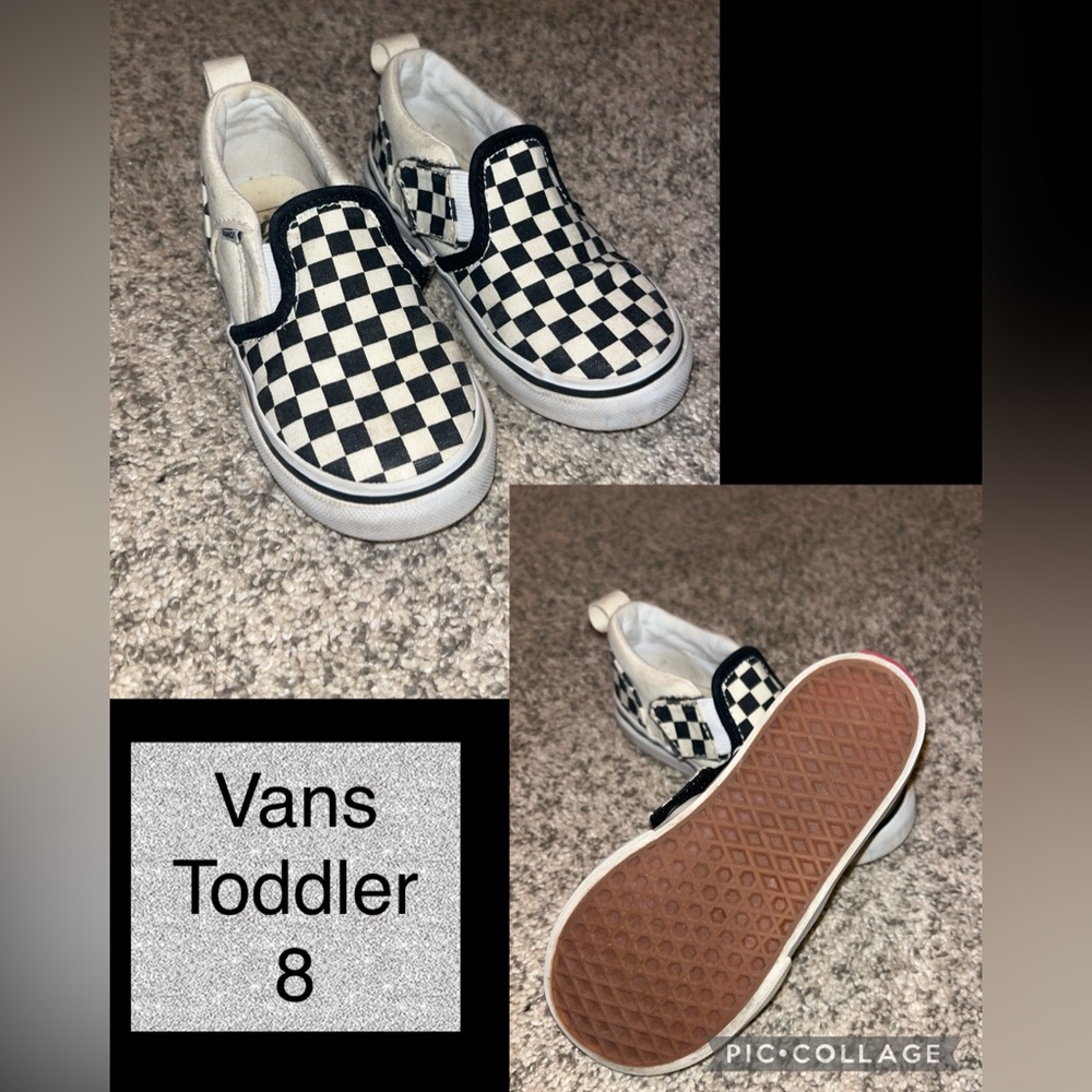 Vans slip on - toddler 8